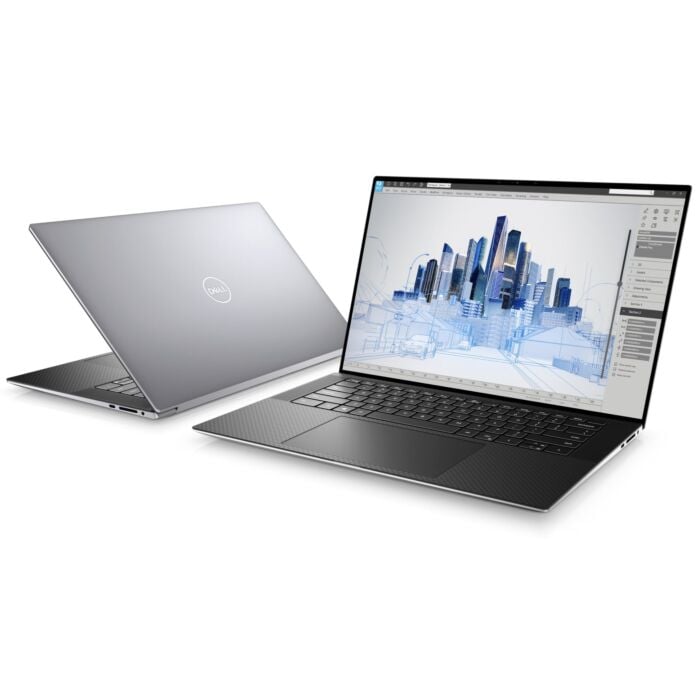 Dell Precision 5560 Workstation - Tiger Lake - 11th Gen Core i7 11800H 8-Core Processor 32-GB 512-GB SSD 4-GB NVIDIA T1200 GDDR6 GC 15.6" Full HD+ 1200p InfinityEdge 60Hz AG Display WavesMaxx BKB W10 Pro (Titan Grey Aluminium, Used)