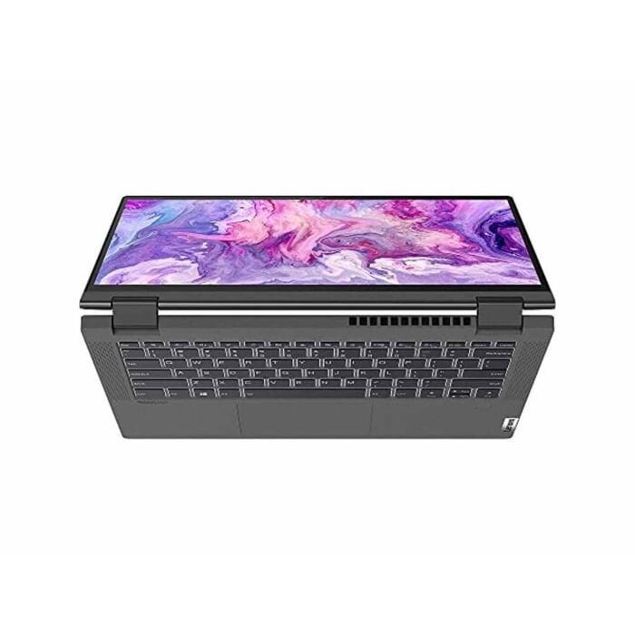 Lenovo IdeaPad Flex 5 14 - Ice Lake - 10th Gen Core i5 QuadCore 08GB 256GB SSD 14" Full HD 1080p 60Hz Narrow Bezels Touchscreen Convertible Display Backlit KB FP Reader Dolby Audio W10 (Graphite Grey)