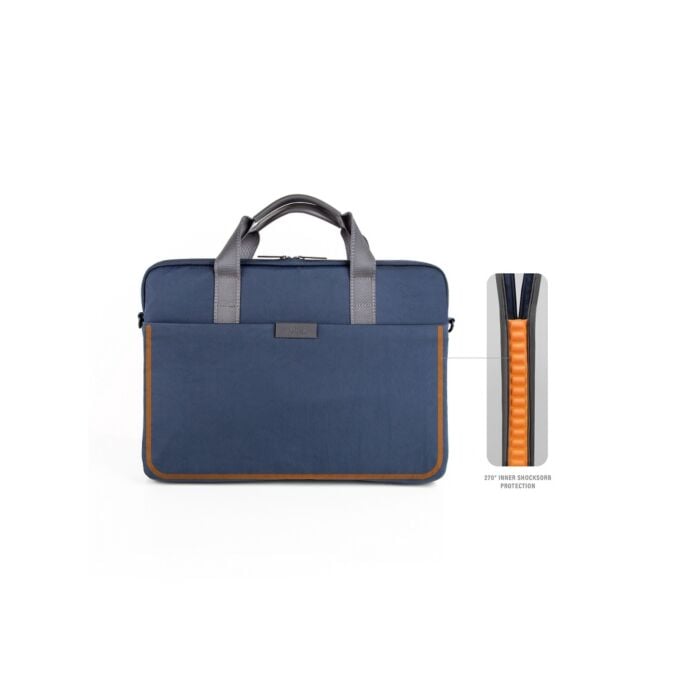 Uniq Stockholm Messenger Bag for 16" Laptop (Abyss Blue)