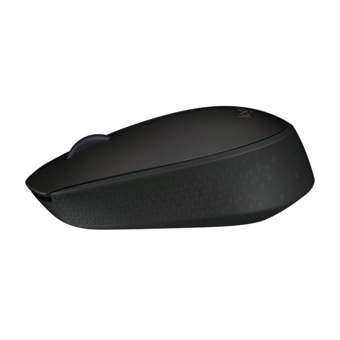 Logitech B170 Wireless Mouse 2.4GHz with USB Nano Receiver Optical Tracking 12-Months Battery Life Ambidextrous PC Mac Laptop - Black