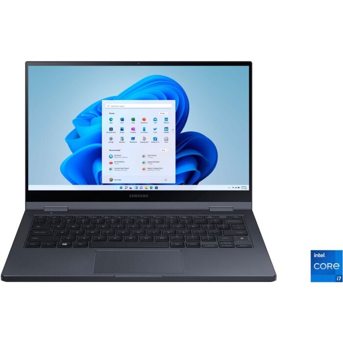 Samsung Galaxy Book Flex 2 Alpha - 2 in 1 - Tiger Lake - 11th Gen Core i7 QuadCore 16GB 512GB SSD Intel Iris Xe Graphics 13.4" FHD 1080p QLED 400nits Touchscreen Convertible Display Backlit KB FP Reader TPM W11 (Mystic Black)