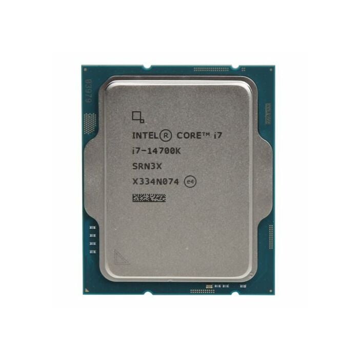 Intel 14th Generation Core i7-14700K (3.5 Ghz Turbo Boost upto 5.3 Ghz, 24MB Intel Smart Cache) Processor (Tray)