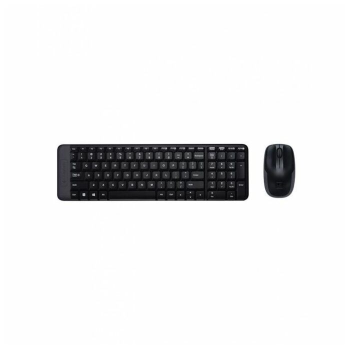 Logitech MK215 Wireless Combo Mouse & Keyboard (Black)