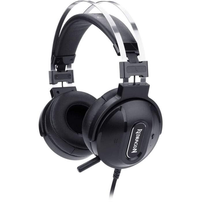 Redragon H990 Gaming Headset 7.1 Surround Sound Gaming Headset with Active Noise Canceling USB Gaming Headphones with Microphone and Inline Volume Control for PS4, Laptop, PC Gaming