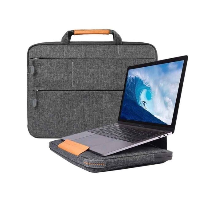 Wiwu Smart 15.4-Inches Laptop Stand Sleeve (Grey)