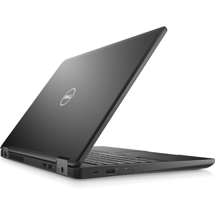 Dell Latitude 15 5580 - Kaby Lake - 7th Gen Core i5 7200U Processor 4-GB 256-GB SSD Intel HD 620 GC 15.6" FHD 1080P 60Hz AG Display W10 Pro (Black, Used)