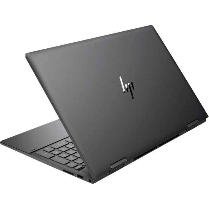 HP ENVY x360 Laptop 15 EE102x Series - AMD Ryzen 5 5500U Processor 16-GB 512-GB SSD AMD Radeon Graphics 15.6" Full HD 1080p IPS Edge to Edge Touchscreen Convertible Display B&O Play Backlit KB W10 Pro (No Camera, Nightfall Black, Used)