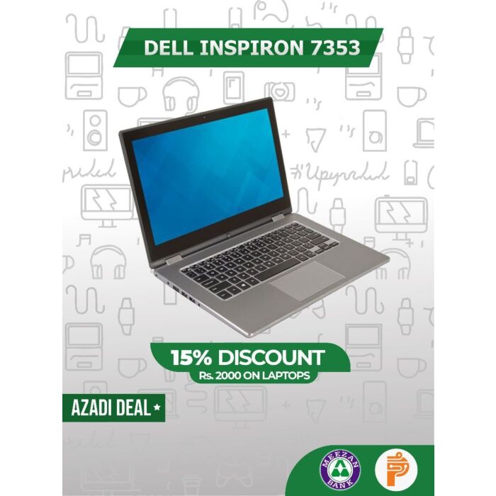 Dell Inspiron 13 7353 Special Edition - 6th Gen Ci5 08GB 500GB HDD 13.3" Full HD 1080p x360 Backlit KB (Open Box)