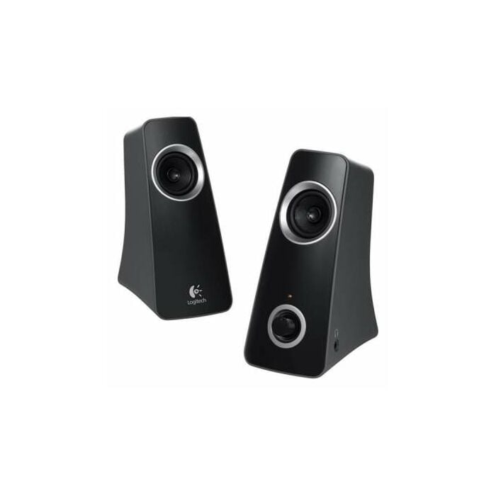 Logitech Speaker System Z320 3.5mm Jack, Mac or Linux 10Watts - Black (Brand Warranty)