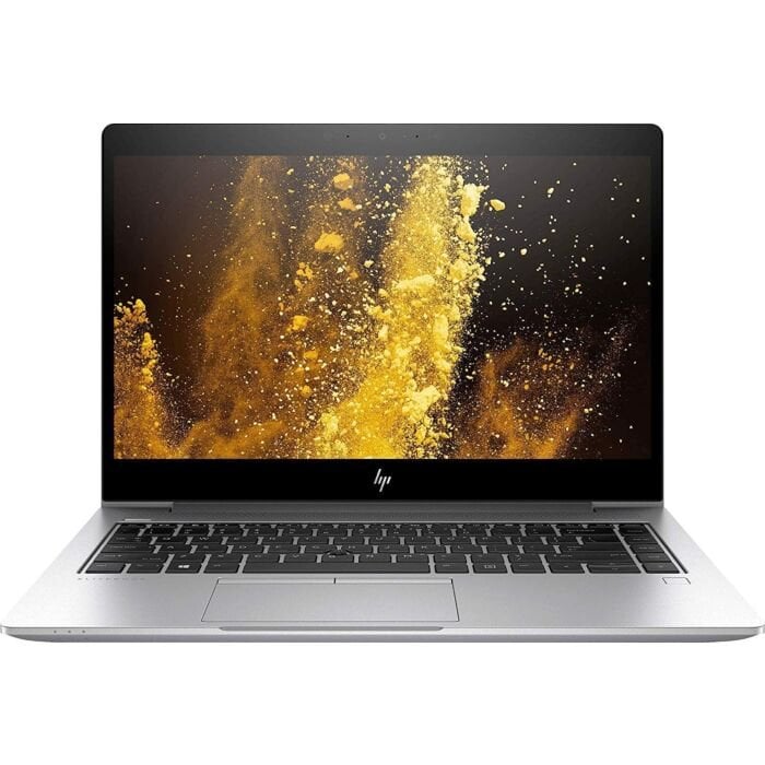 HP Elitebook 840 G6 - Whiskey Lake - 8th Gen Ci5 8365U 4-Core Processor 16-GB 256-GB SSD Intel UHD 620 Graphics 14" Full HD 1080P 60Hz IPS Touchscreen Display B&O Play Backlit KB TPM W11 Pro (Silver, Used)