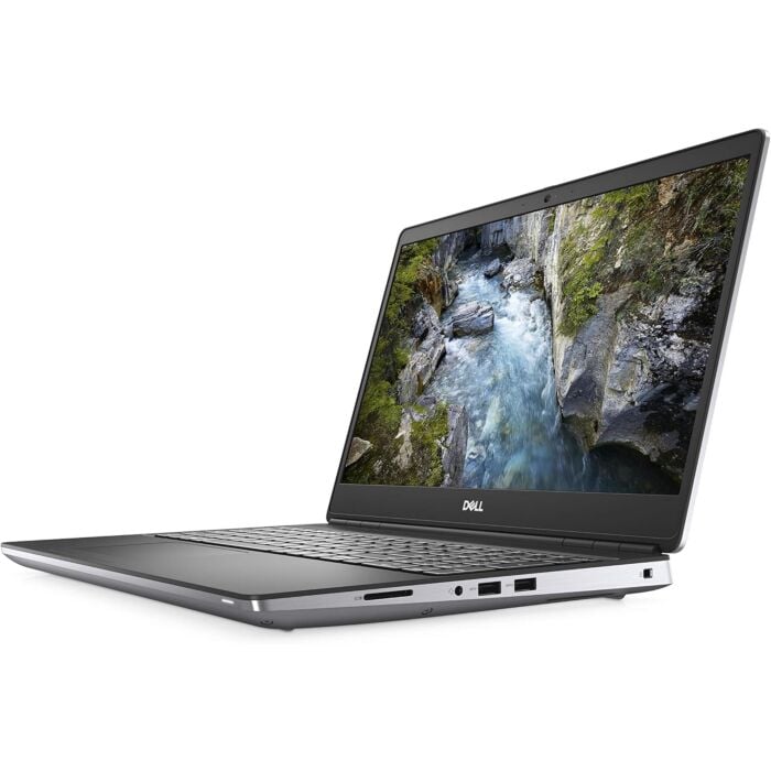 Dell Precision 15 7550 Mobile Workstation - Comet Lake - 10th Gen Core i7 10850H HexaCore Processor 16-GB to 64-GB 512-GB to 2-TB SSD 4-GB NVIDIA Quadro T1000 GDDR6 GC 15.6" Full HD 1080p 60Hz AG 220nits Display WavesMaxx Audio W10 Pro (Grey, Used)