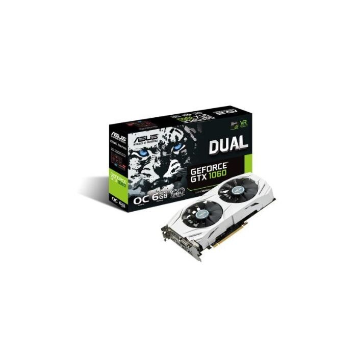 Asus GTX 1060 Dual 6GB GDDR5 192-Bit Graphics Card (DUAL-GTX1060-O6G)