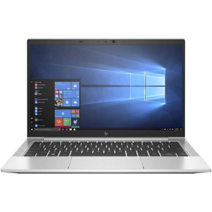 HP EliteBook 830 G7 - Comet Lake - 10th Gen Core i7 10610u QuadCore Processor 32GB 256GB SSD Intel UHD Graphics 13.3" Full HD 1080p 60Hz Touchscreen Display B&O Play Backlit KB FaceLock W10 Pro (Silver, Used)
