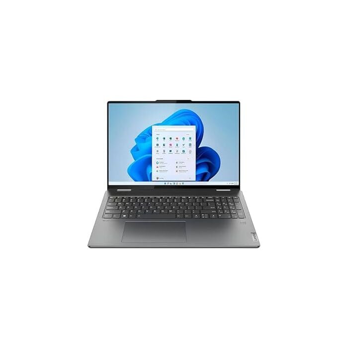 Lenovo Yoga 7 2 in 1 16 - Intel Core Ultra 5 125U 12-Core Processor 16-GB 512-GB SSD Intel Integrated Graphics 16" WUXGA 1200p IPS 300nits DolbyVision MicroEdge Touchscreen Convertible Display Backlit KB FP Reader W11 TPM (Storm Grey, NEW)