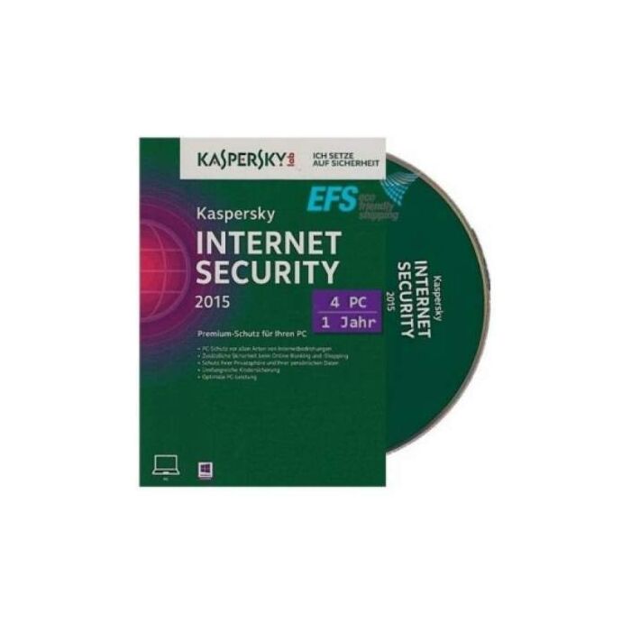 Kaspersky Antivirus 2016 (4 User 1 Year)