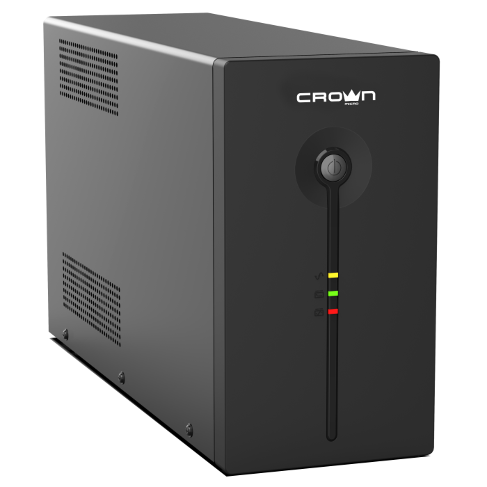 Crown UPS CMUS-1500 M 1500va/900watts with Built-in battery Software & 01 Year Ups & 06 months Battery Warranty