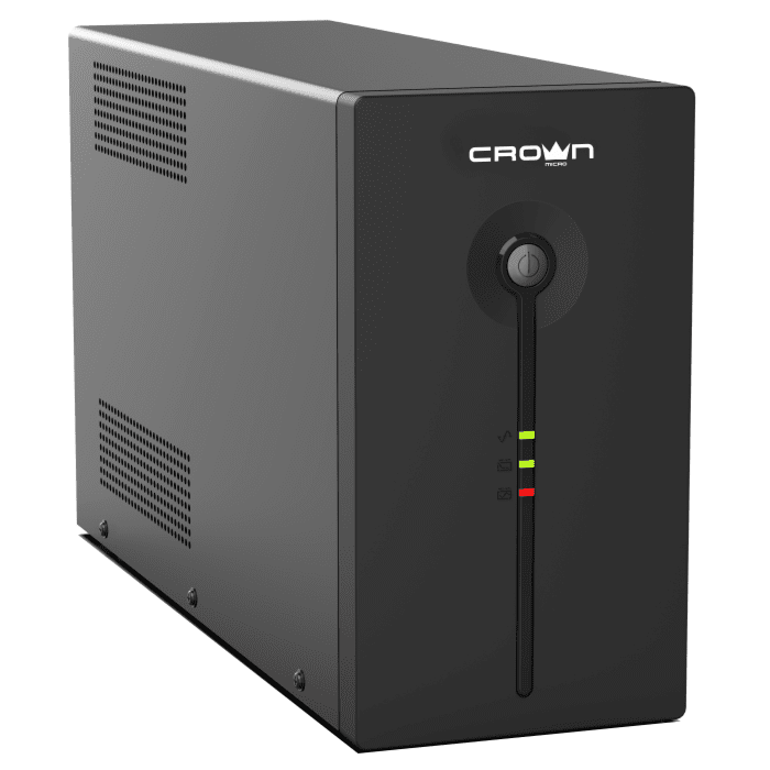 Crown UPS CMUS-1500 M 1500va/900watts with Built-in battery Software & 01 Year Ups & 06 months Battery Warranty