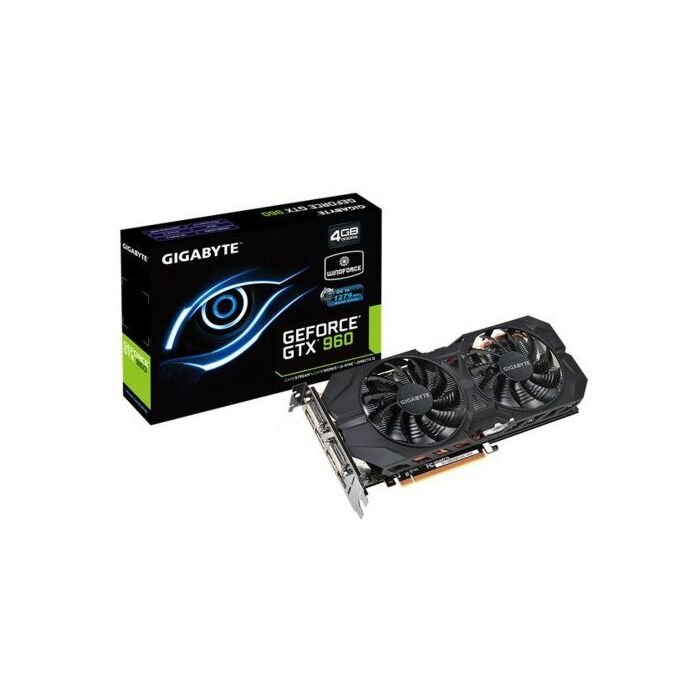 Gigabyte GTX 960 4GB GDDR5 128-Bit Graphic Card (GV-N60WF20C-4GD)