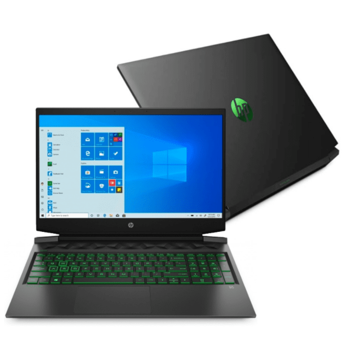 HP Pavilion Gaming Laptop 16 A0051wm - Comet Lake - 10th Gen Core i5 QuadCore 08GB to 32GB 256GB to 01-TB SSD 4-GB NVIDIA GeForce GTX 1650 GDDR6 16.1" Full HD 1080p IPS MicroEdge 300nits Display B&O Play Backlit KB W10 (Shadow Black, Acid Green KB)