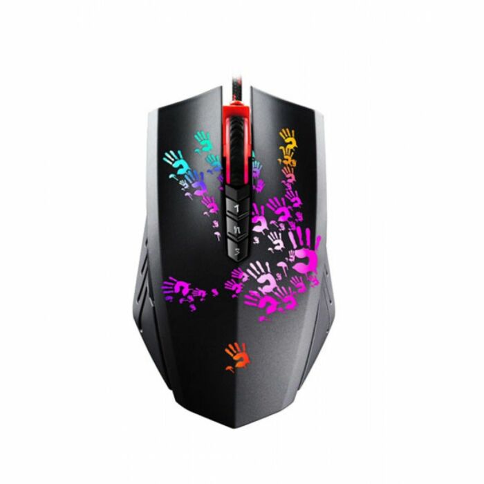 A4Tech A60 Padless Bloody Infrared Micro Switch Gaming Mouse (Bloody + Black)