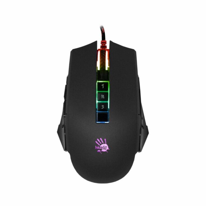 A4tech P85 Light Srike RGB Animation Gaming Mouse