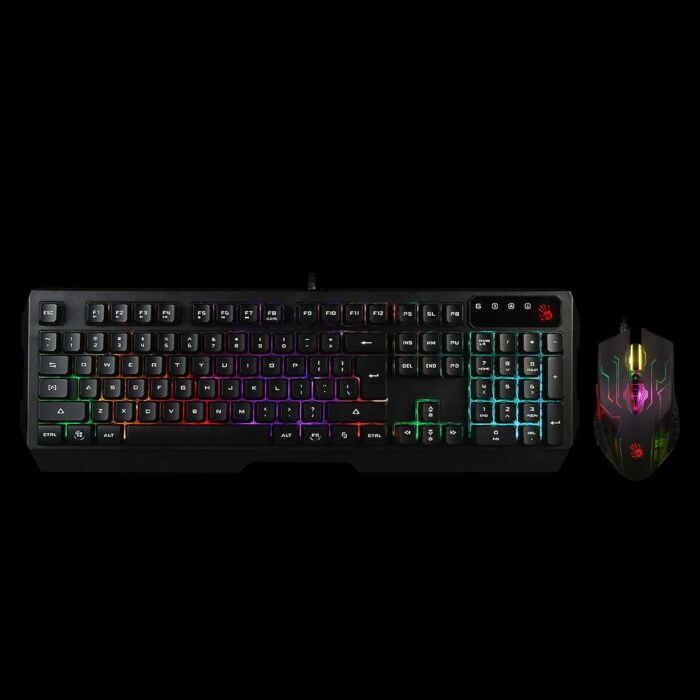 A4Tech Q1300 Bloody RGB Gaming Keyboard & Mouse Combo