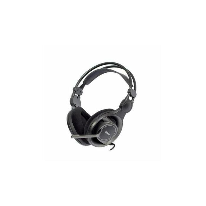 A4TECH HS-100 Stereo Gaming Headphone with Stick Mic - Black 