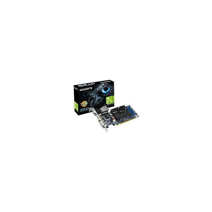 Gigabyte NVIDIA GeForce GT-610 (GV-N610D3-2GI) 2GB 64-Bit DDR3 PCI Express Graphic Card (Brand Warranty)