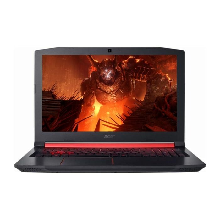 Acer Nitro 5 15 GAMING - Comet Lake - 10th Gen Core i7 QuadCore 16GB 01-TB SSD 6-GB NVIDIA GTX1660Ti GDDR6 Graphics 15.6" Full HD 1080p 144Hz IPS Slim Bezel Display RED Backlit KB (Obsidian Black, Customize)