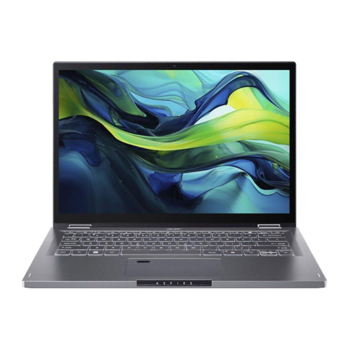 Acer Aspire Spin 14 - Intel Core Ultra 5 125U Processor 16-GB 512-GB SSD Intel Integrated Graphics 14" WUXGA IPS ComfyView Touchscreen Convertible Display Backlit KB FP Reader W11 (Steel Gray, Acer 1 Year Direct Local Warranty, NEW)