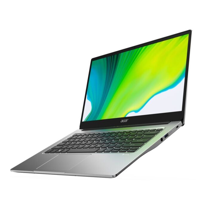 Acer Swift 3 - Tiger Lake - 11th Gen Core i7 QuadCore 08GB 256GB SSD Intel Iris Xe Graphics 14" Full HD 1080p IPS ComfyView Matte Display Backlit KB FP Reader W10 (Pure Silver)