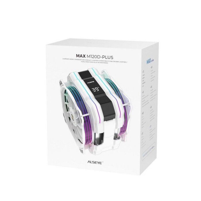 Alseye M120D Plus White CPU Cooler
