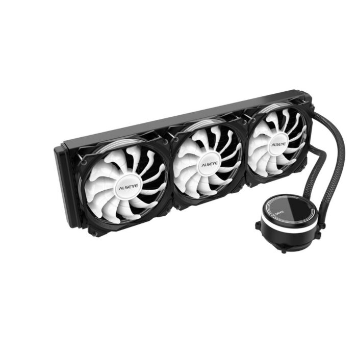 AlseyeM360 360mm Water Cooling CPU Cooler Black