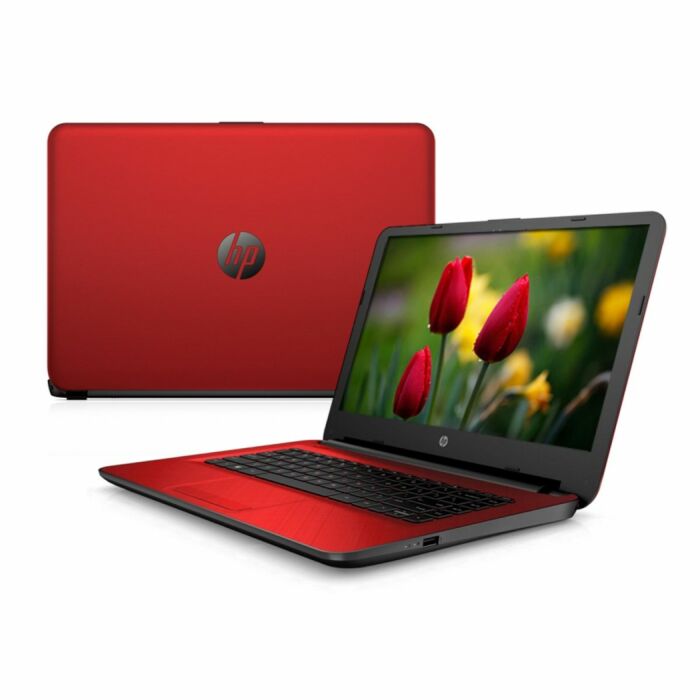 HP 14 - AM103TX - 7th Gen Ci5 04GB 1TB HDD 2-GB AMD Radeon R5 M430 Graphics 14" HD 720p LED DVDRW DTS Studio Sound (Red, Open Box)