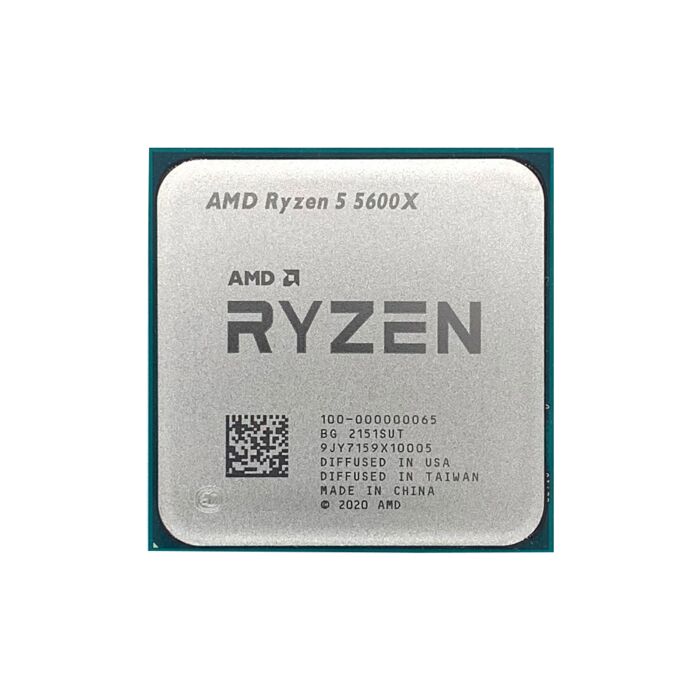 AMD Ryzen 5 5600X (3.7 Ghz Turbo Boost upto 4.6 Ghz, 3MB Cache) Processor (Tray) 