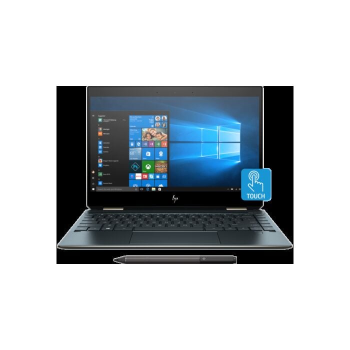 HP Spectre x360 Convertible 13 AP0078TU Whiskey Lake - 8th Gen Ci7 QuadCore 08GB 256GB SSD 13.3" Full HD 1080p Touchscreen Convertible Backlit KB B&O Play W10 (Poseidon Blue, HP Direct Local Warranty)