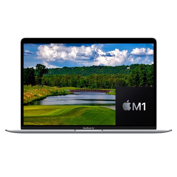 Apple MacBook Air 13" MGNA3 - Apple M1 Chip 08GB 512GB SSD 13.3" Retina IPS LED Display With True Tone Backlit Magic Keyboard & Touch ID & Force Touch TrackPad (Silver, 2020)