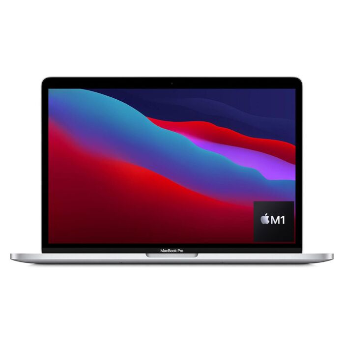 Apple MacBook Pro 13 MYDA2 - Apple M1 Chip 8-GB 256-GB SSD 13.3" Retina IPS LED Display With True Tone Backlit Magic Keyboard & Touch ID & Force Touch TrackPad (Silver, 2020, Used)