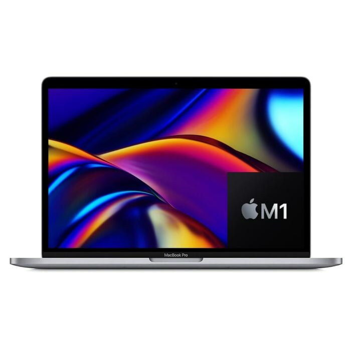 Apple MacBook Pro 13" Customized - Apple M1 Chip 16GB 256GB SSD 13.3" Retina IPS LED Display With True Tone Backlit Magic Keyboard & Touch ID & Force Touch TrackPad (Space Gray,  2020)