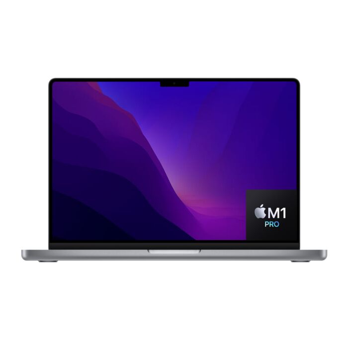 Apple MacBook Pro 16 MK193 - Apple M1 Pro Chip 10-cores CPU 16-cores GPU 16GB 01-TB SSD 16.2" Liquid Retina XDR Display Backlit Magic Keyboard Mac OS (Space Gray)