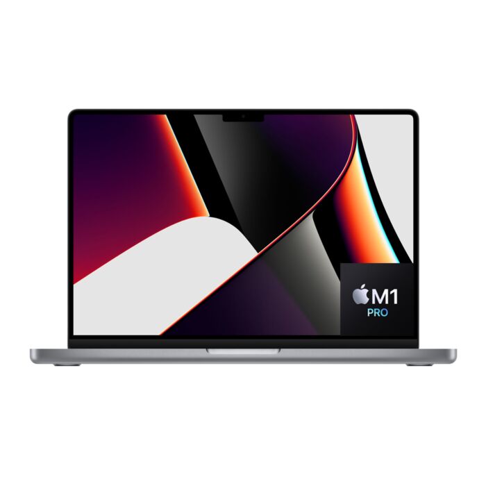 Apple Macbook Pro 14 MKGP3 - Apple M1 Pro Chip 8-cores CPU 14-cores GPU 16GB 512GB SSD 14.2" Liquid Retina XDR Display Backlit Magic Keyboard Mac OS (Space Gray)