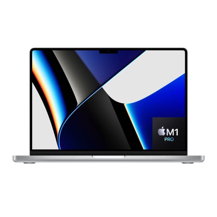 Apple Macbook Pro 14 MKGT3 - Apple M1 Pro Chip 10-cores CPU 16-cores GPU 16GB 01-TB SSD 14.2" Liquid Retina XDR Display Backlit Magic Keyboard Mac OS (Silver)