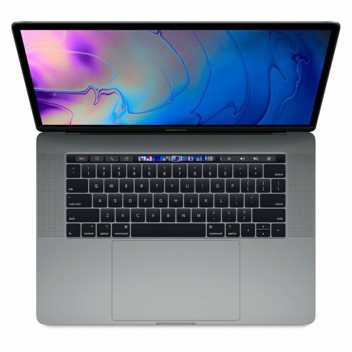 Apple MacBook Pro 15 MR942 With Touch Bar - 8th Gen Ci7 QuadCore 16GB 512GB SSD 4-GB Radeon Pro 560X GDDR5 15.6" Retina IPS  Display Mac OS High Sierra (Space Gray - 2018)