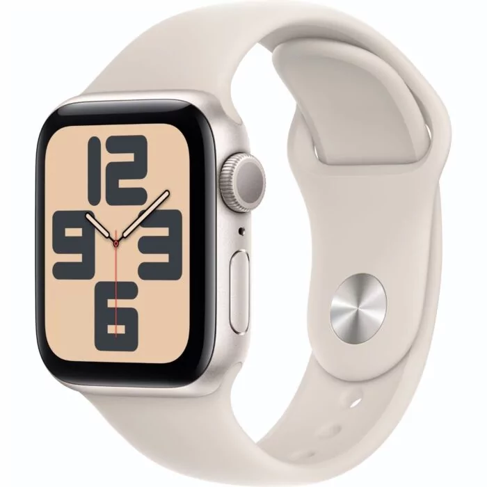 Apple Watch Series SE 44MM Smart Watch Starlight 2023