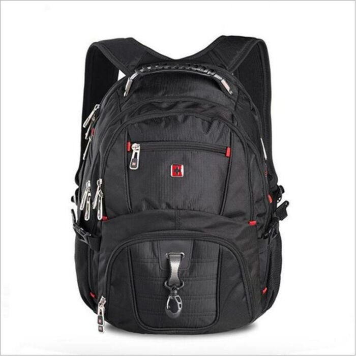 Swiss Gear 8112 Backpack (Black,Red,Grey) (15.6")