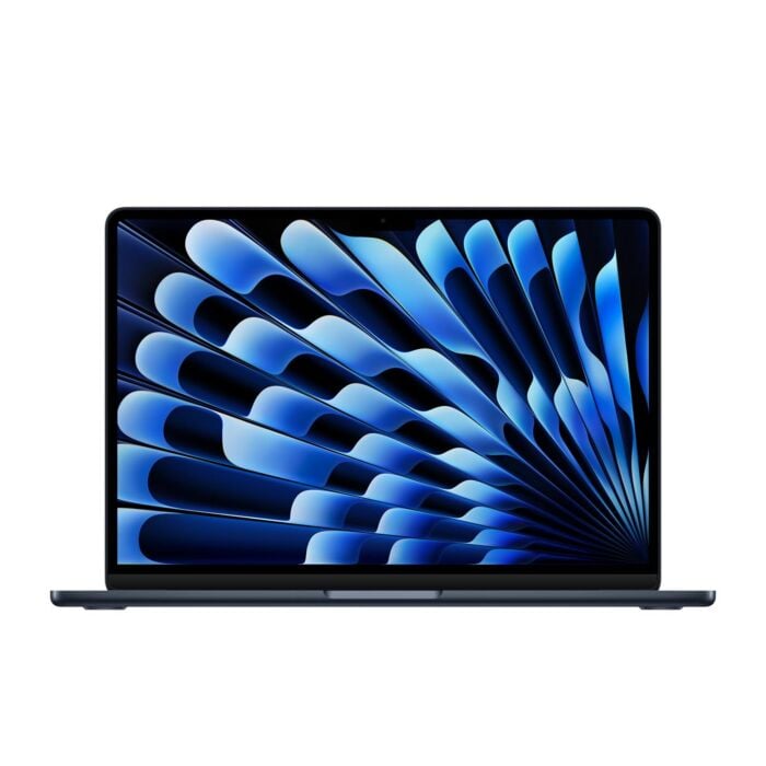 Apple MacBook Air 13 MW123 - Apple M4 Chip 8-Core GPU 10-Core CPU 16GB 256GB SSD 13.6-Inch Liquid Retina with True Tone Display Backlit Magic KB with Touch ID (Midnight, 2025)