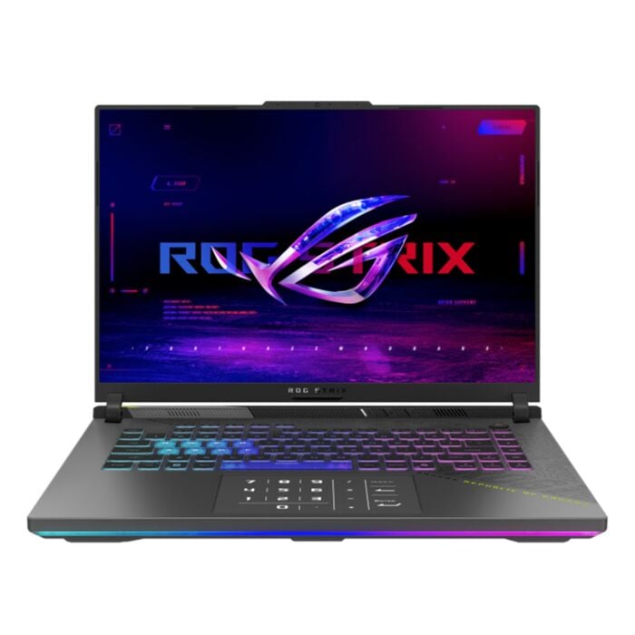 ASUS ROG STRIX G16 G614PR Gaming Laptop - AMD Ryzen 9 8940HX Processor 16-GB 1-TB SSD 12-GB NVIDIA GeForce RTX 5070TI GDDR7 GC 16" WUXGA 1200P IPS AG Display RGB Backlit KB TPM W11 Pro (Eclipse Grey, NEW)
