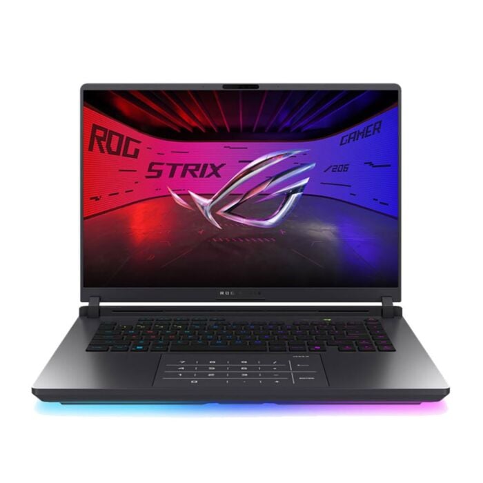 ASUS ROG STRIX G16 G615LR-AS96 Gaming Laptop - Intel Core Ultra 9 275HX Processor 32-GB 1-TB SSD 12-GB NVIDIA GeForce RTX 5070TI GDDR7 GC 16" WQXGA 1600P IPS 240Hz AG Display RGB Backlit KB TPM W11 (Eclipse Grey, NEW)