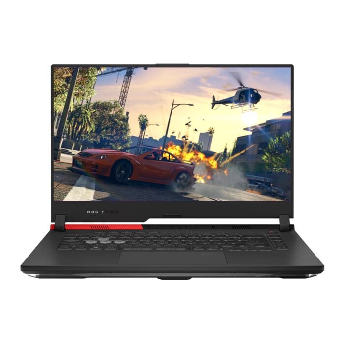 ASUS ROG STRIX G513QM Gaming Laptop - AMD Ryzen 9 5900HX Octa-Core Processor 16GB 512GB SSD 6-GB NVIDIA GeForce RTX3060 GDDR6 GC 15.6" Full HD 300Hz IPS Display ROG Aura Sync System With Light Bar 4-Zone RGB Backlit KB DolbyAtmosSound W10 (Original Black)