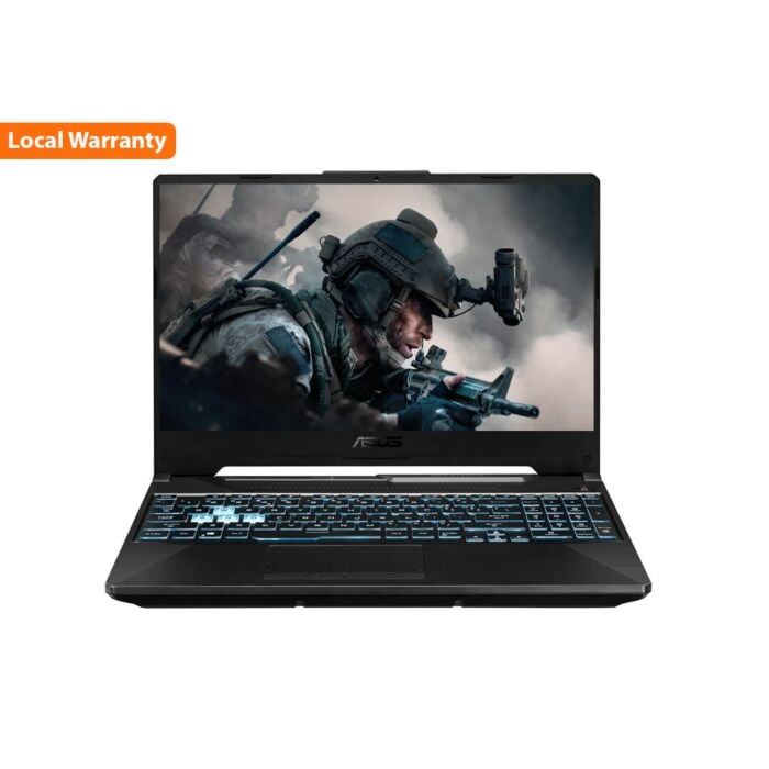 ASUS TUF Gaming F15 FX506HC - Tiger Lake - 11th Gen Core i5 HexaCore Processor 08GB TO 32GB 512GB TO 02-TB SSD 4-GB NVIDIA GeForce RTX3050 GDDR6 GC 15.6" FHD IPS 144Hz Display 1-Zone Backlit Chiclet KB TPM (NEW, Graphite Black, Asus Direct Local Warranty)